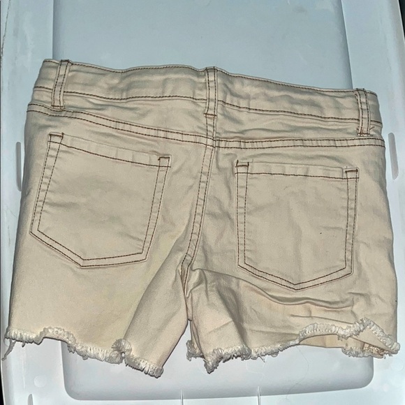 Children’s Art Class Cream Denim Shorts Size 14 - Picture 3 of 6
